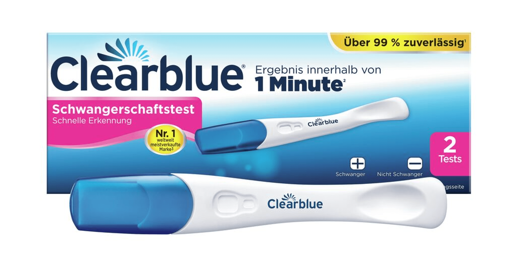 clearblue schwangerschaftstest
