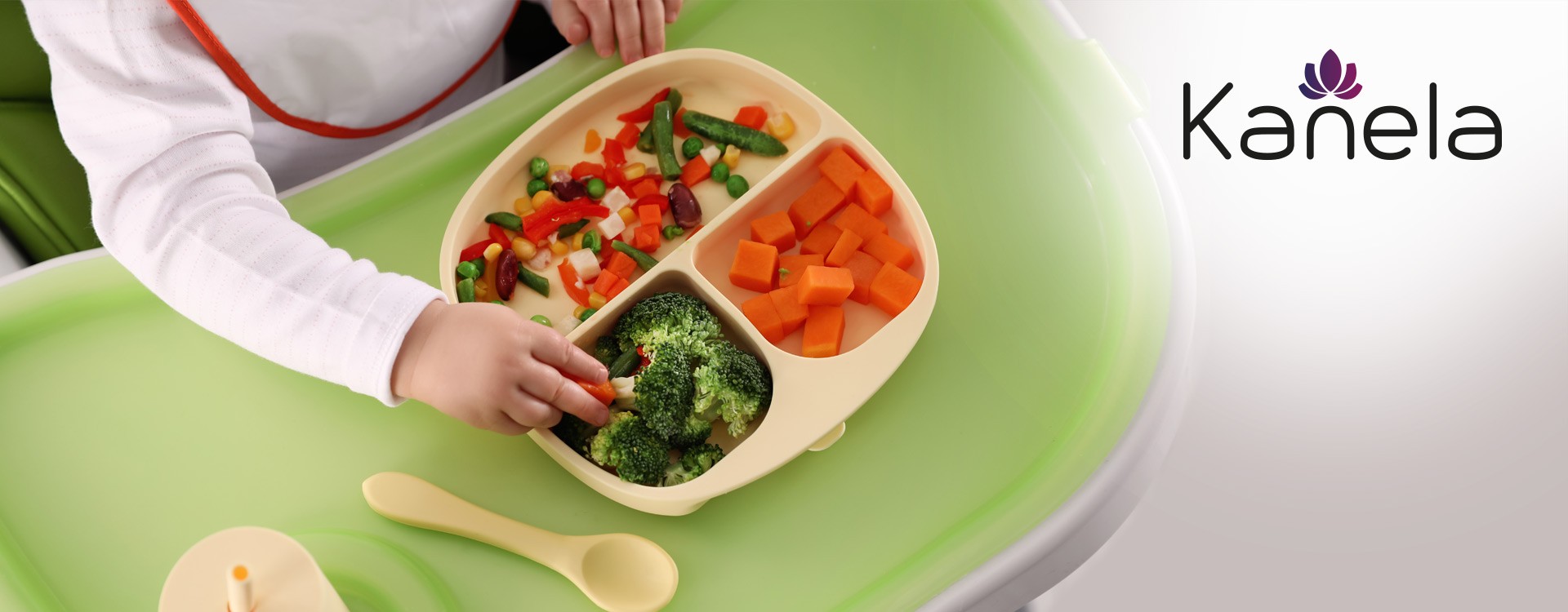 Nutrition pour les petits enfants : les bons couverts rendent le repas amusant