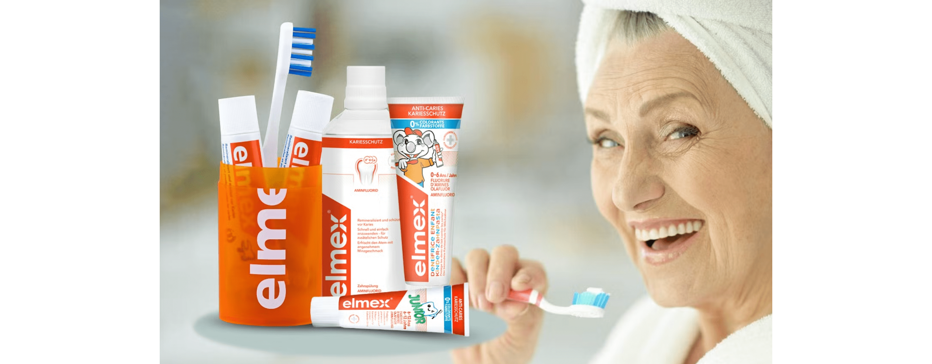 Elmex – die beliebte Marke für Zahnpasta, Zahnbürste & Mundspülung | Kanela