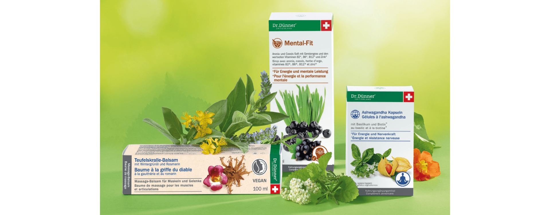 Dr. Dünner: Schweizer Gesundheitsprodukte mit biologischen Inhaltsstoffen | Kanela